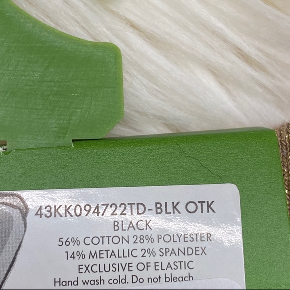 Kate Spade Metallic Over the Knee Socks - Picture 6 of 7
